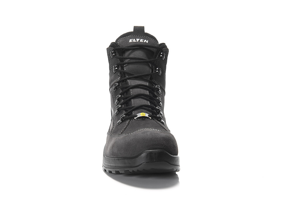 ELTEN® Berufsstiefel RONAN XXF GTX dark grey Mid ESD O2 WR CI - vorne