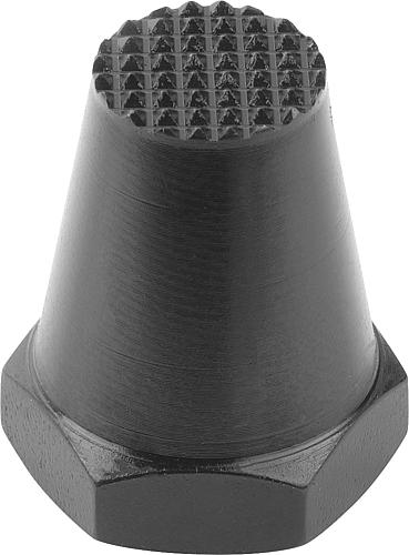 Produktbild Auflagebolzen M06 H=12,5, Form: C Vergütungsstahl, T=11 - K0294.306012 - erhältlich bei ✭ HUG Technik ✓