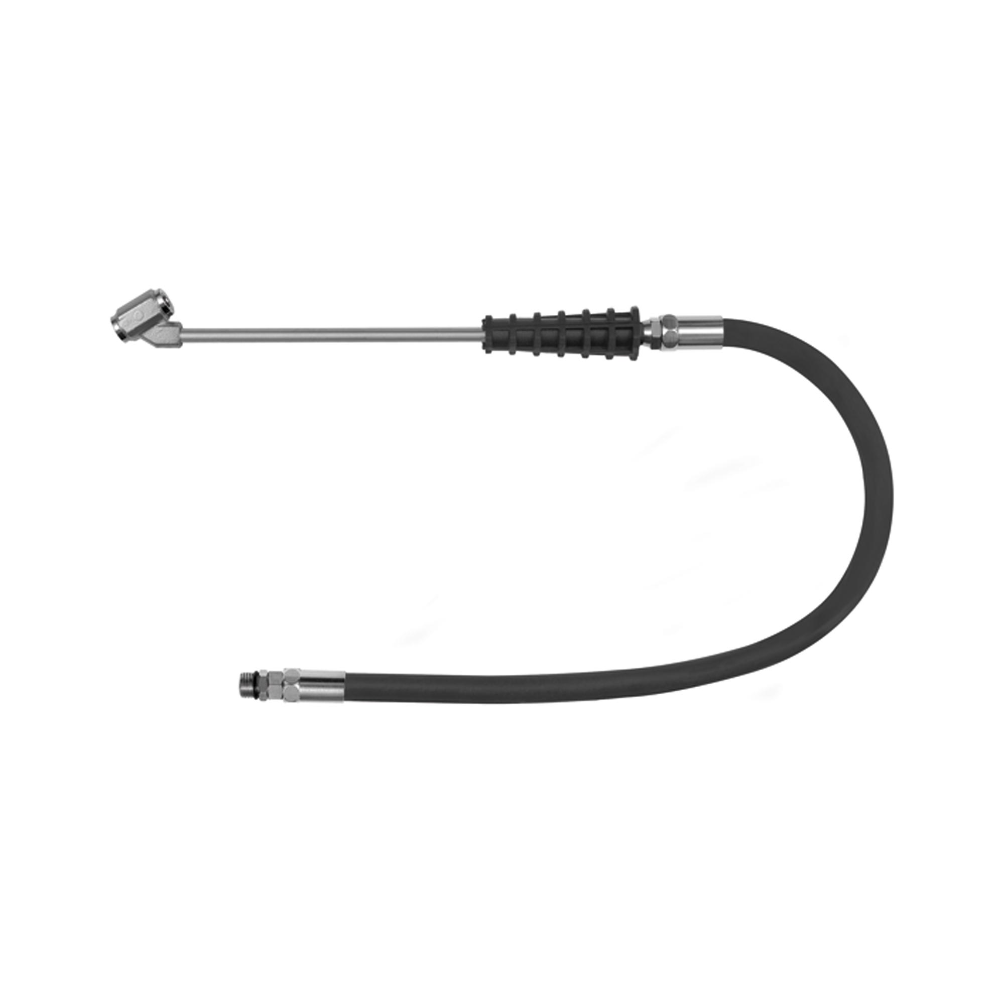 Schlauch TS, 50 cm, G 1/4, drehbar, Handreif.messer Standardausführung - bei HUG Technik ✭
