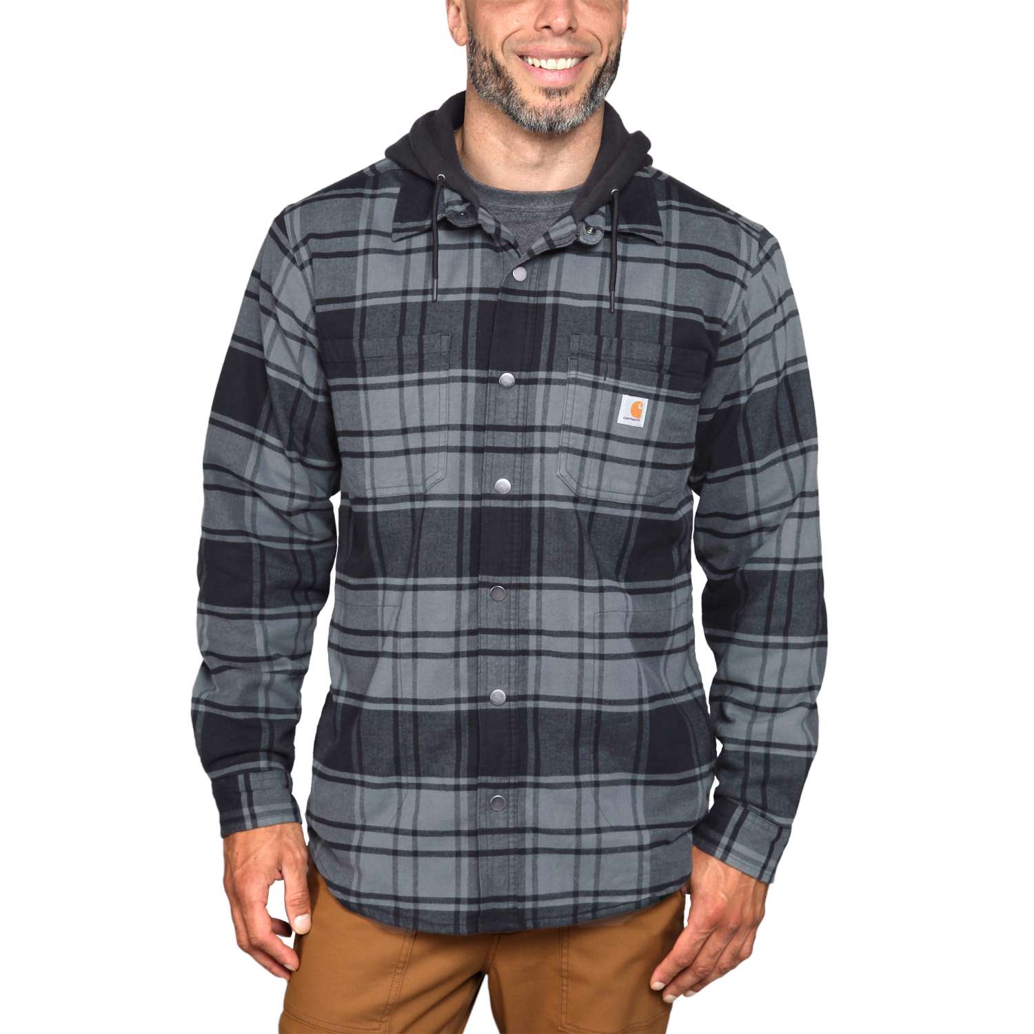 carhartt® Jacke FLANNEL FLEECE LINED HOODED ✓