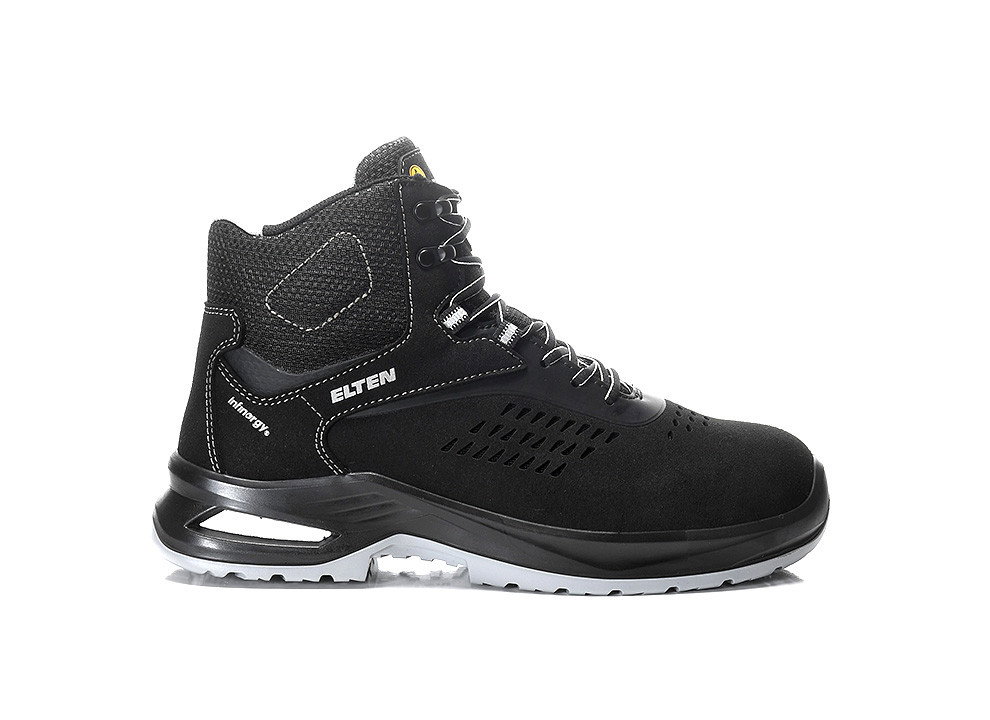 ELTEN RAY XXFIT Sicherheitsschnürstiefel black-grey Mid ESD S1, Ansicht rechte Seite