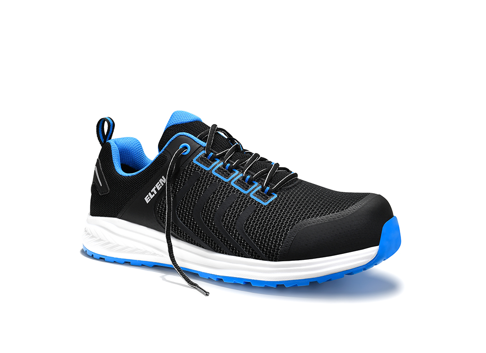ELTEN® Sicherheitshalbschuh LIVAS black-blue Low ESD S1P, 720821 - bei HUG Technik ✭