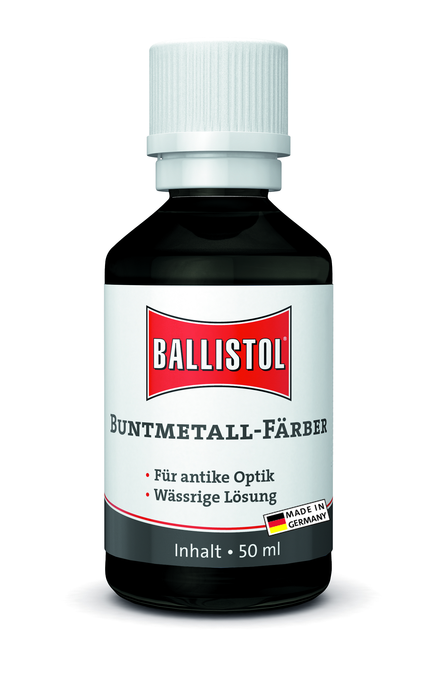 Ballistol Buntmetall-Färber Nerofor 50 ml Vorderseite