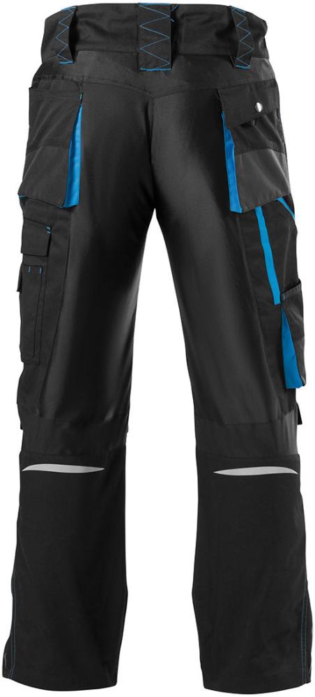 FORTIS Herren Bundhose 24, schwarz-türkis - bei HUG Technik ☆