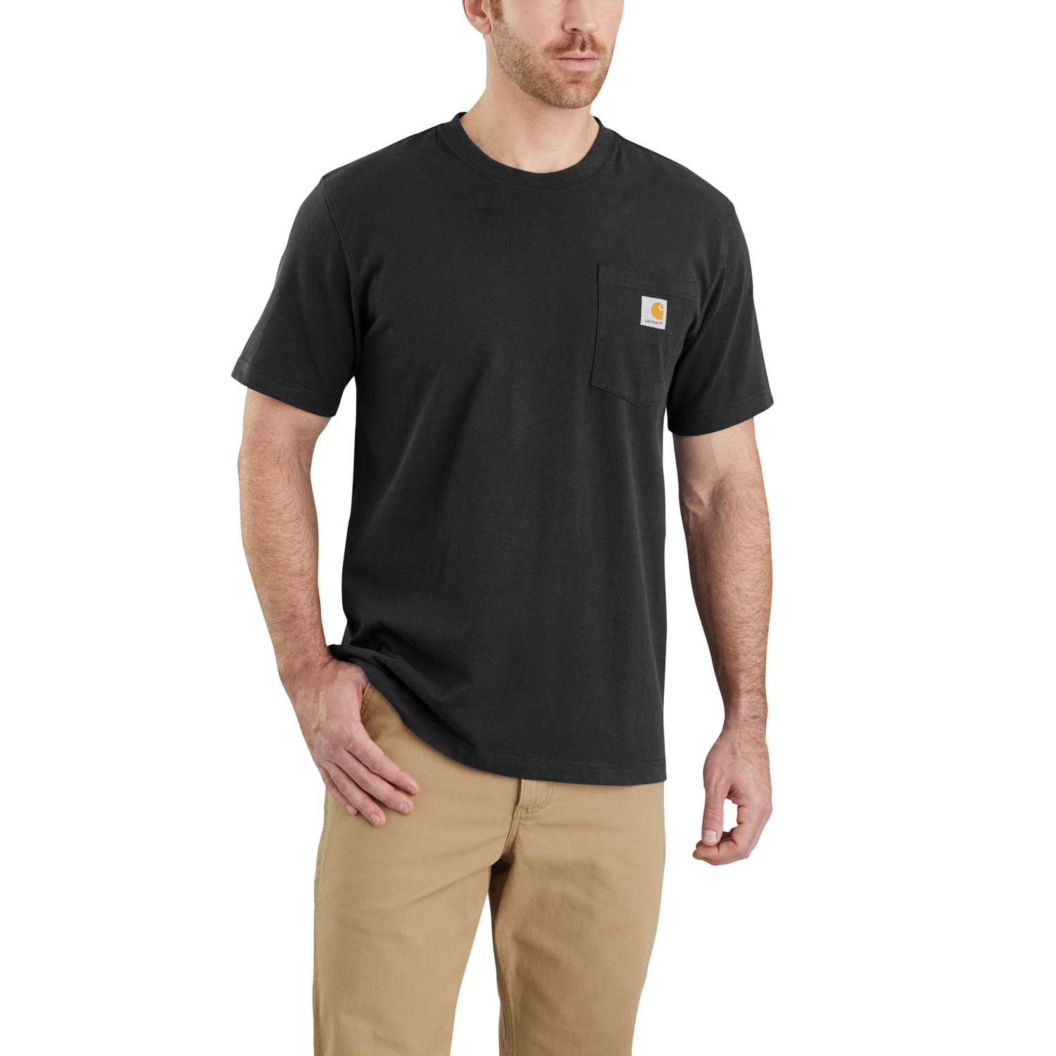 carhartt® Herren T-Shirt »K87 POCKET S/S T-SHIRT« black - erhältlich bei ❣ HUG Technik ✓
