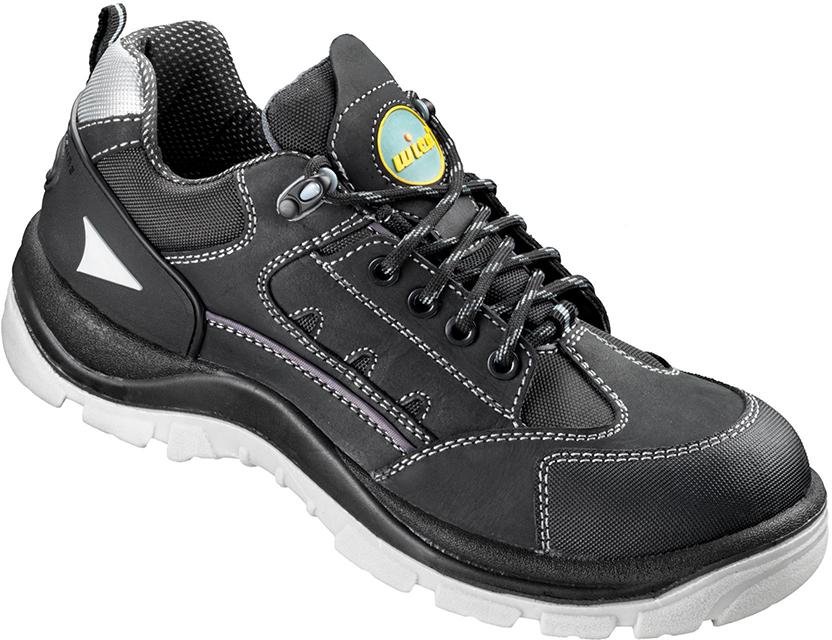 Wica® Sicherheitshalbschuh Cesaro, S3, schwarz-silber - direkt bei HUG Technik ✓