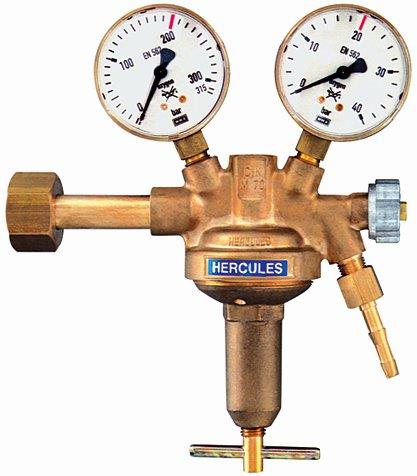 Flaschendruckminderer Preßluft 0-20 bar 5/8 Flaschenanschluss - bei HUG Technik ♡