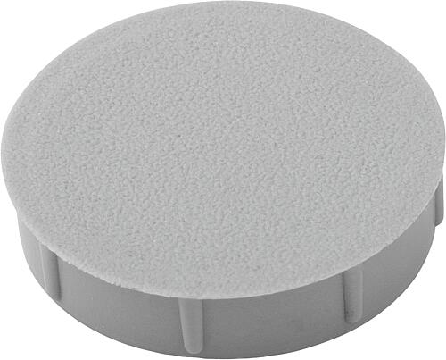 Produktbild Abdeckkappe, Typ I, P=Ø30, Form:B Kunststoff, grau - K1990.302