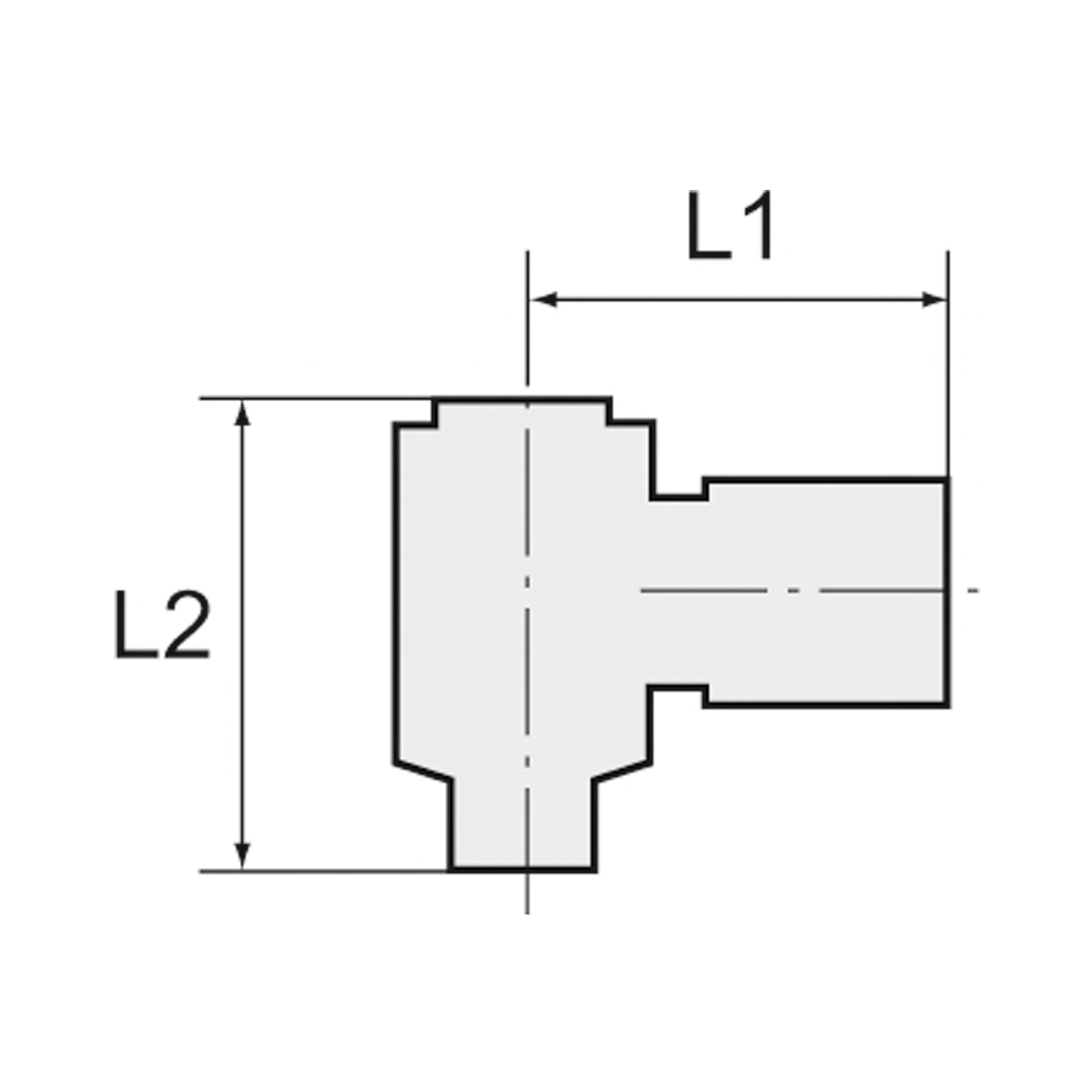 Schwenktülle, G 1/4 a., für Schlauch LW 9, Messing vernickelt/Messing - direkt von HUG Technik ✓