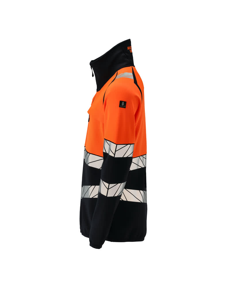 MASCOT® ACCELERATE SAFE Fleecepullover mit Reißverschluss - erhältlich bei HUG Technik ✓