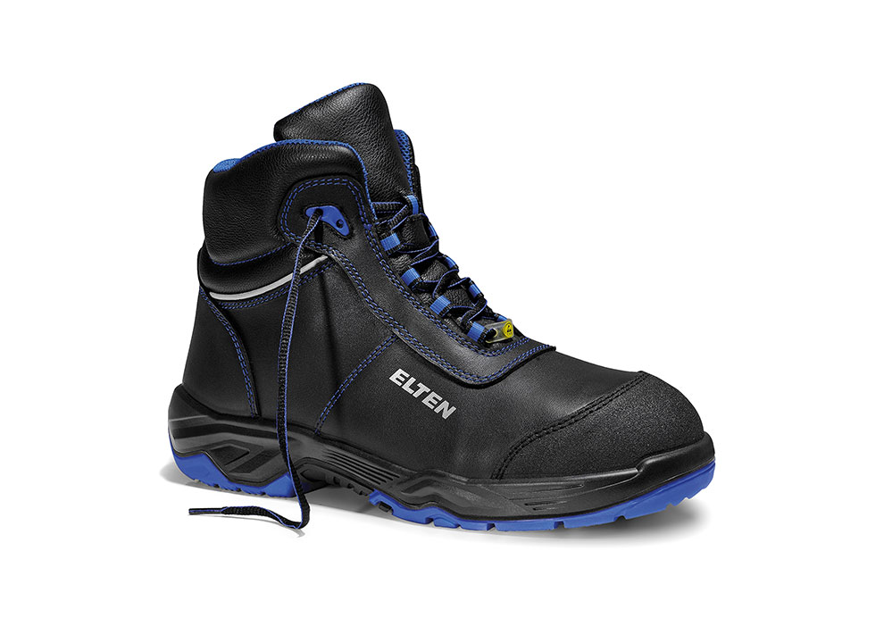 ELTEN® Sicherheitsstiefel REACTION blue Mid ESD S3, 762851 - direkt von HUG Technik ✓