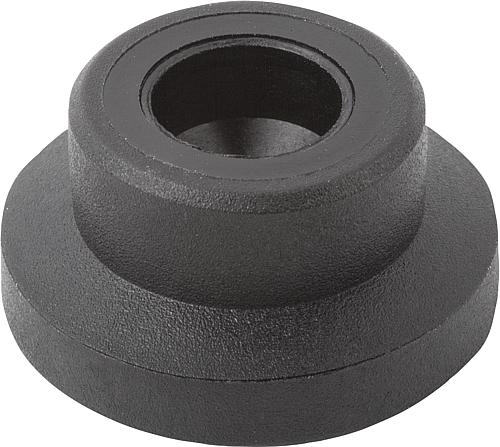 Druckstück Gr.3, Form: C Polyamid, D1=21 - K0393.210 - gibt’s bei HUG Technik ✓