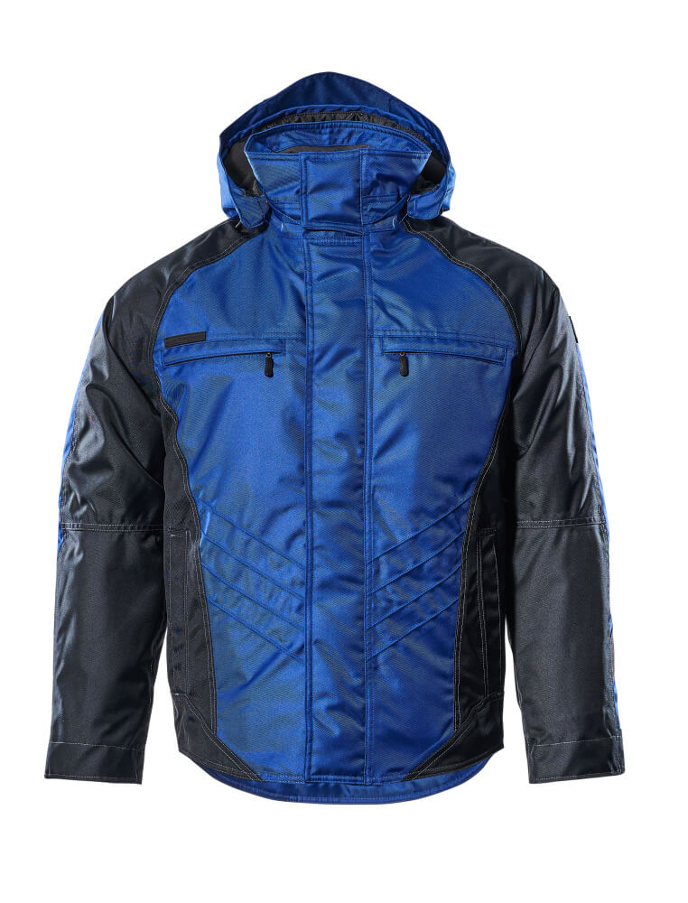 MASCOT® UNIQUE Winterjacke »Frankfurt« Gr. 2XL, kornblau/schwarzblau - bei HUG Technik ☆