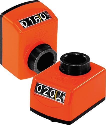 Positionsanzeiger Digital, Polyamid Orange RAL2004, Komp: Stahl, Programmiert AU=001,5, P=1,5 - K0409.01501211 - bei HUG Technik ✭