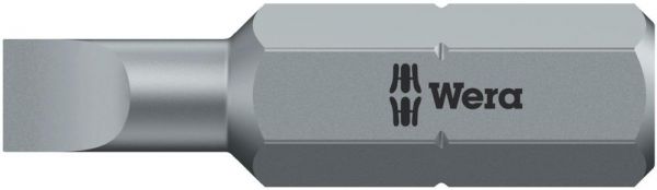 Wera® Bit für Schlitzschrauben 800/1 Z 3 x 0,5 x 25mm - gibt’s bei HUG Technik ✓