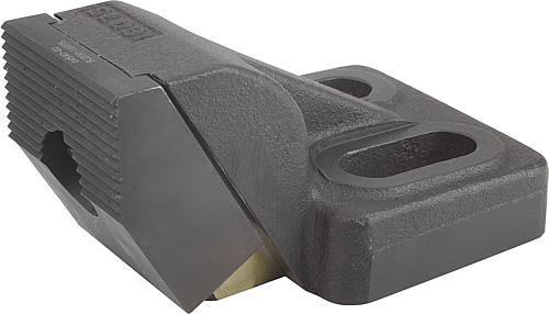 Niederzug-Gegenhalter, Form:B Kugelgraphitguss, schwarz, Komp:Vergütungsstahl - K0832.02