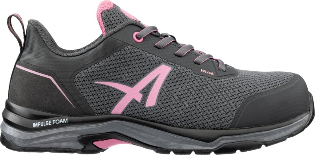 Albatros TWIST PINK WNS Sicherheitshalbschuh vorne 1