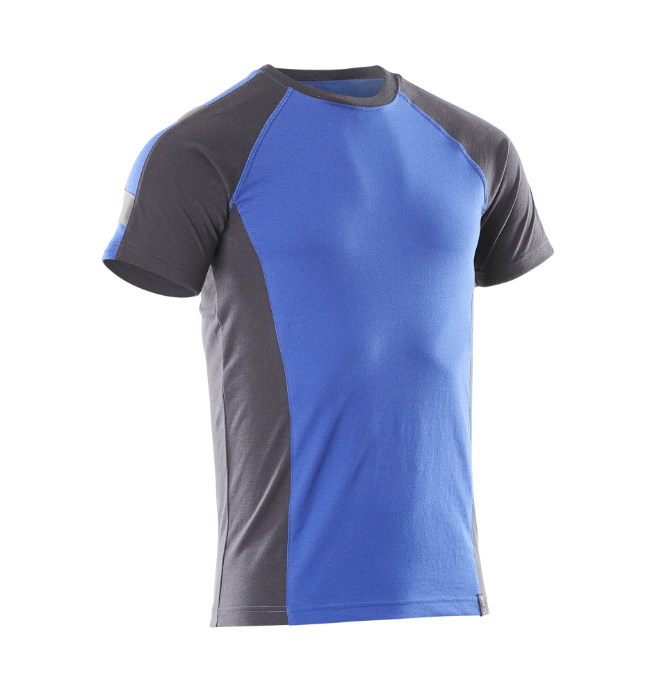 MASCOT® UNIQUE T-Shirt »Potsdam« Gr. 2XL, kornblau/schwarzblau - erhältlich bei ♡ HUG Technik ✓