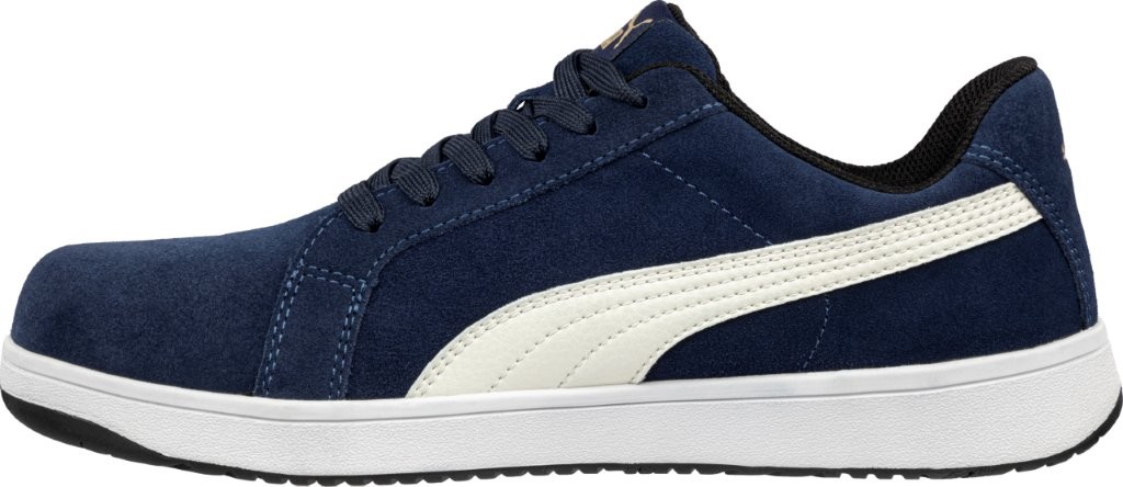 Albatros ICONIC NAVY Sicherheitshalbschuh links.