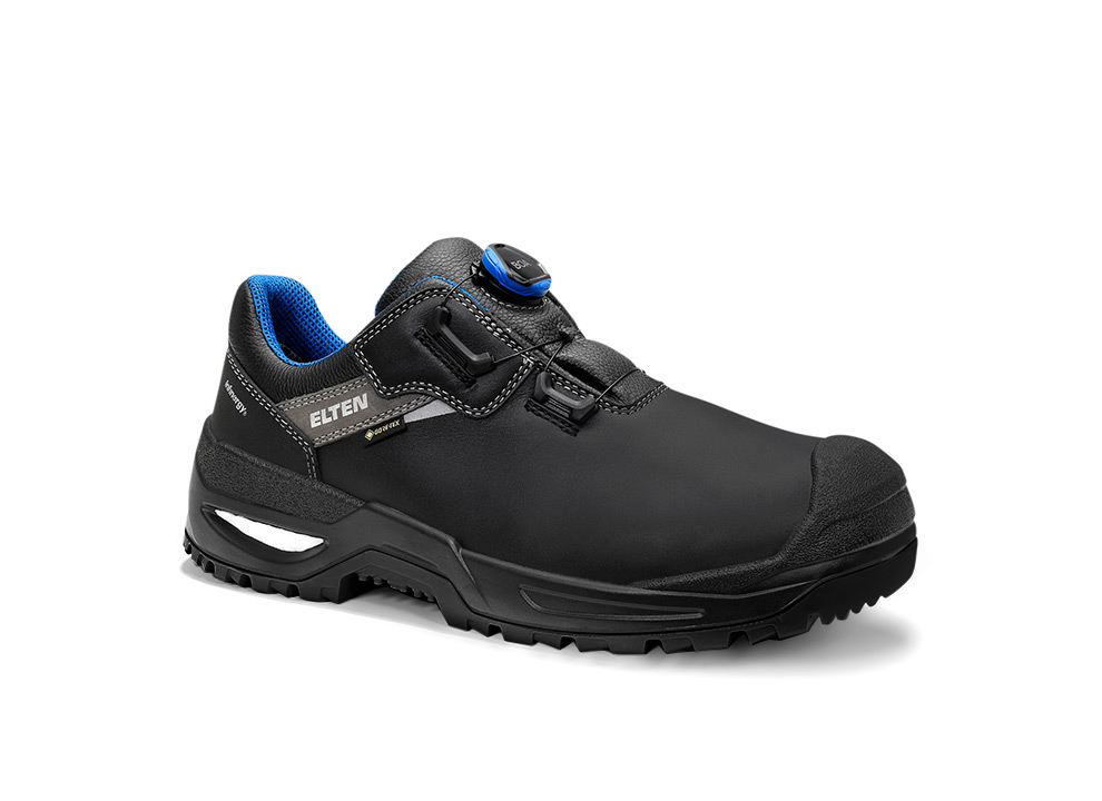 ELTEN® Sicherheitshalbschuh STEFANO XXSG BOA® GTX black-blue Low ESD S3