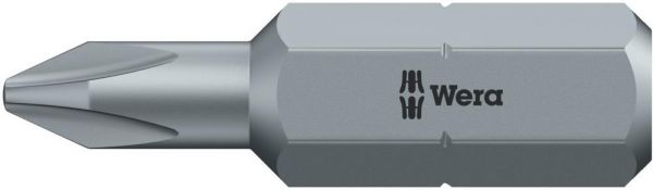 Wera® Bit 5/16" für Kreuzschlitz Phillips® 851/2 Z PH PH1 x 32mm - bei HUG Technik ♡