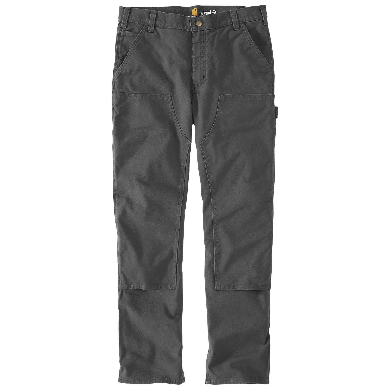 carhartt® Hose »Relaxed Straight Rugged Flex™ Duck Double Front Dungaree« in shadow.