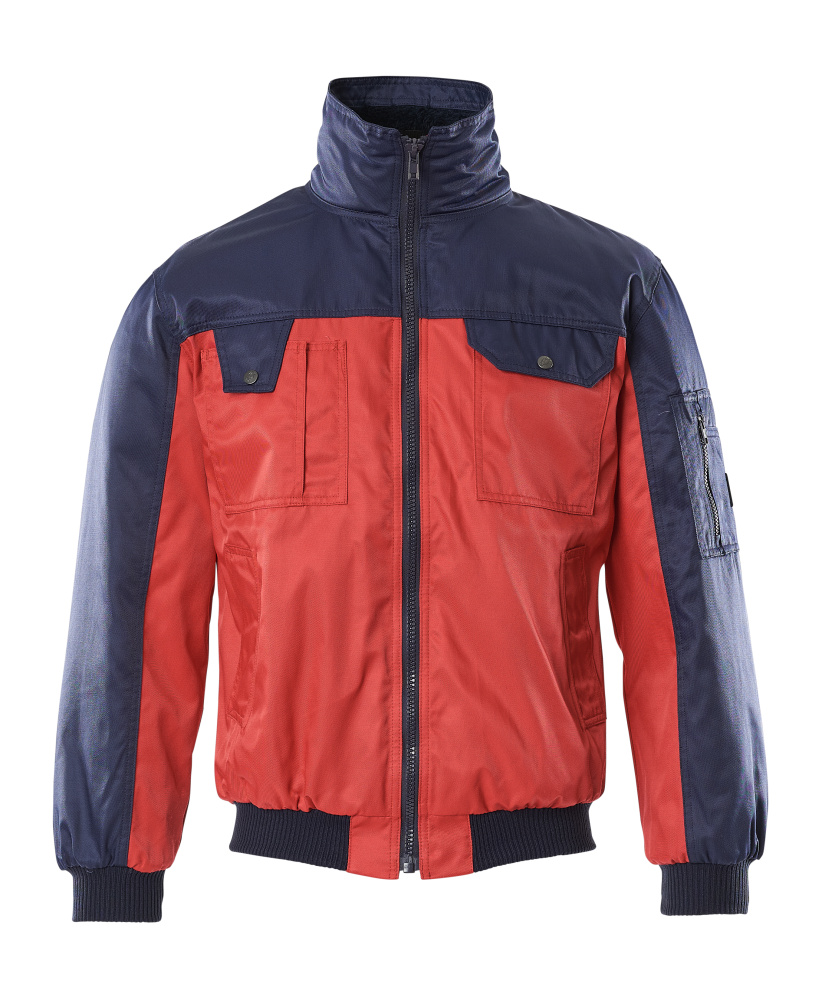Pilotjacke Bolzano, rot/marine