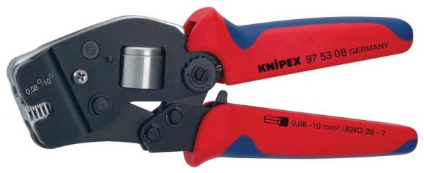 KNIPEX® Crimpzange selbsteinstellend 0,08 - 10 qmm - bei HUG Technik ✓