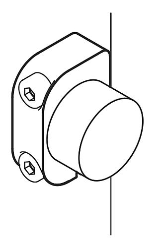 Haltestück M06, Form: A Aluminium - K0638.306 - kommt direkt von HUG Technik 😊