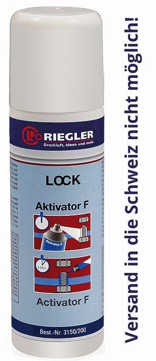 RIEGLER Lock Aktivator F, aktiviert passive Oberflächen, 200 ml - bei HUG Technik ♡