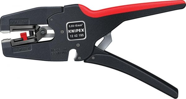 KNIPEX® Automatik-Abisolierzange 195 mm qmm - erhältlich bei ♡ HUG Technik ✓