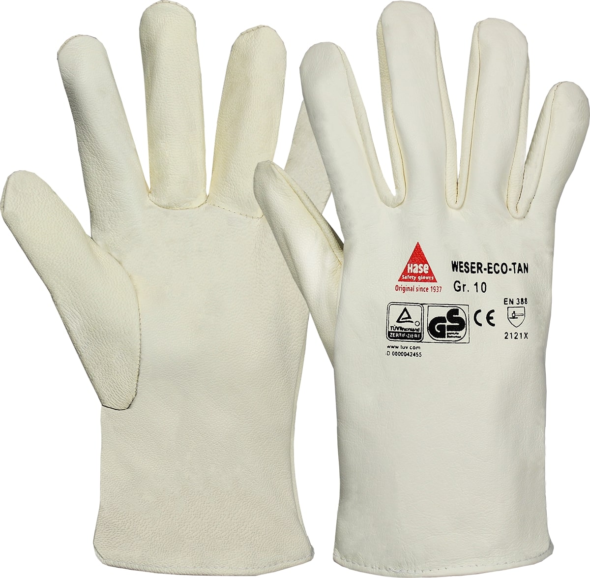 WESER ECO-TAN®, Montagehandschuhe, Ziegennappaleder - bei HUG Technik ☆
