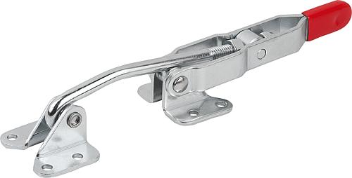Hakenspanner L=212 Stahl, mit Gegenhalter, Komp: rot - K1270.02500 - bei HUG Technik ☆