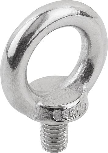 Ringschraube DIN580 M12 Stahl - K0767.12 - bei HUG Technik ✭