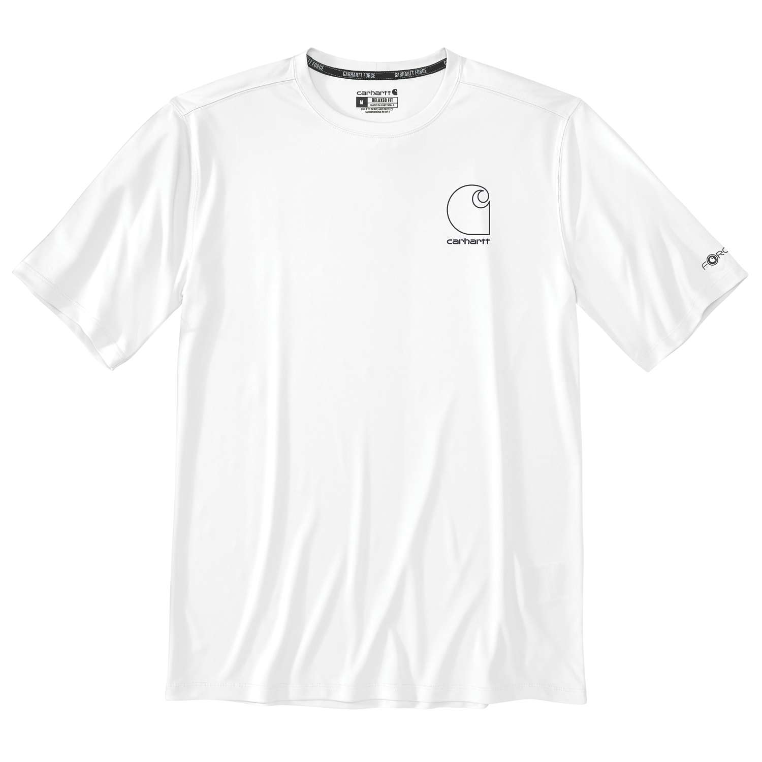 carhartt® Herren T-Shirt »FORCE SUN DEFENDER S/S T-SHIRT« white Flach  - gibt’s bei HUG Technik ✓