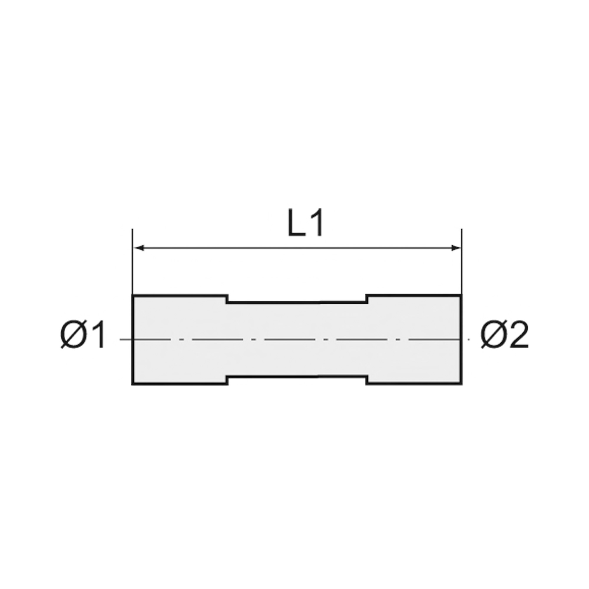 Reduzierverschraubung, Dichtkegel, Mutter M30x2,0 i., Edelstahl 1.4571 Ø22x12 - direkt bei HUG Technik ✓