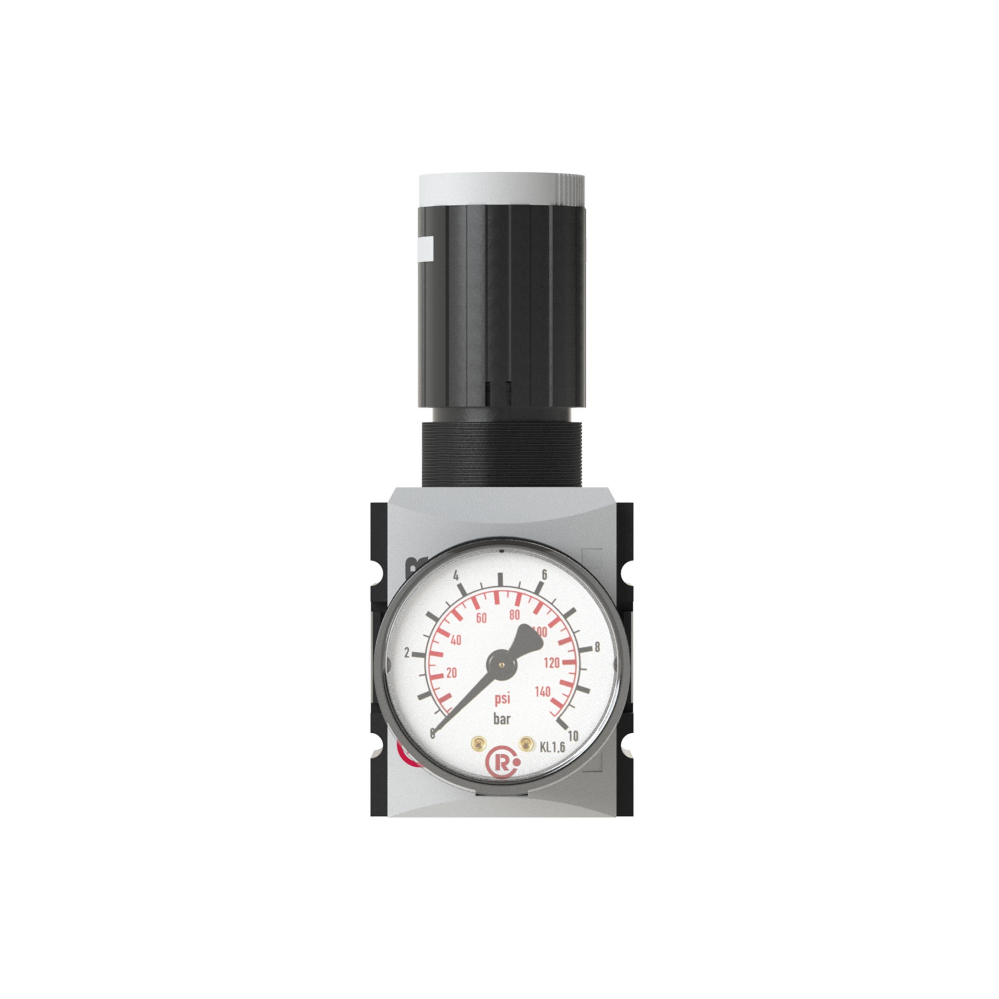 Druckregler »FUTURA«, inkl. Manometer, BG 4, G 1, 0,1 - 2 bar - gibt’s bei HUG Technik ✓