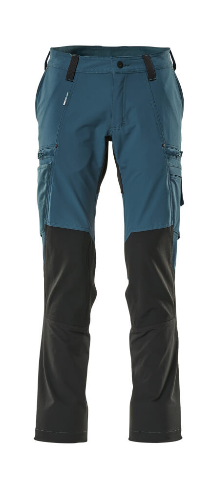 MASCOT® ADVANCED Funktionshose  Gr. 76/C42, dunkelpetroleum/schwarz - bei HUG Technik ✓