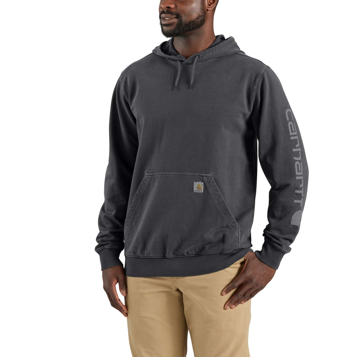 carhartt® Herren Sweatshirt »Durham Garment Dyed Logo Sweatshirt« - erhältlich bei ♡ HUG Technik ✓