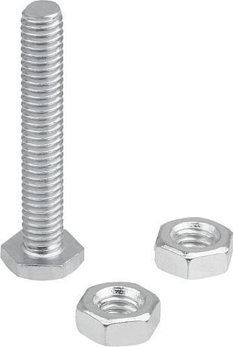 Andruckspindel starr, M04, L=25, Form: A, Stahl - K1442.004025 - kommt direkt von HUG Technik 😊