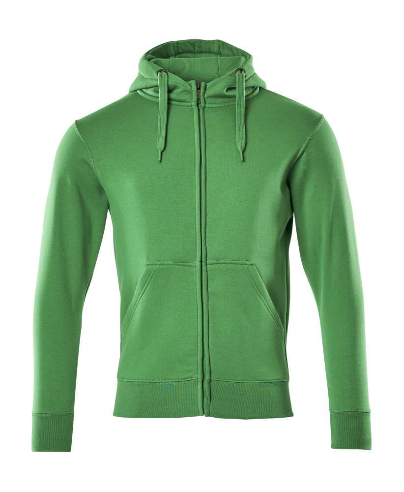 MASCOT® CROSSOVER Kapuzensweatshirt mit Reißverschluss »Gimont« Gr. 2XL, grasgrün - erhältlich bei ✭ HUG Technik ✓