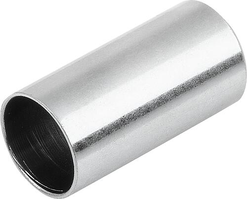 Endhülse, D1=5, Messing blau-passiviert - K2025.0350