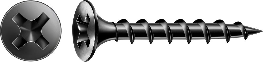 SPAX® GIX-B Trompetenkopf 3,9 X 25 H2 Grobgewinde, phosphatiert, Packung mit 1000 Stück - direkt von HUG Technik ✓