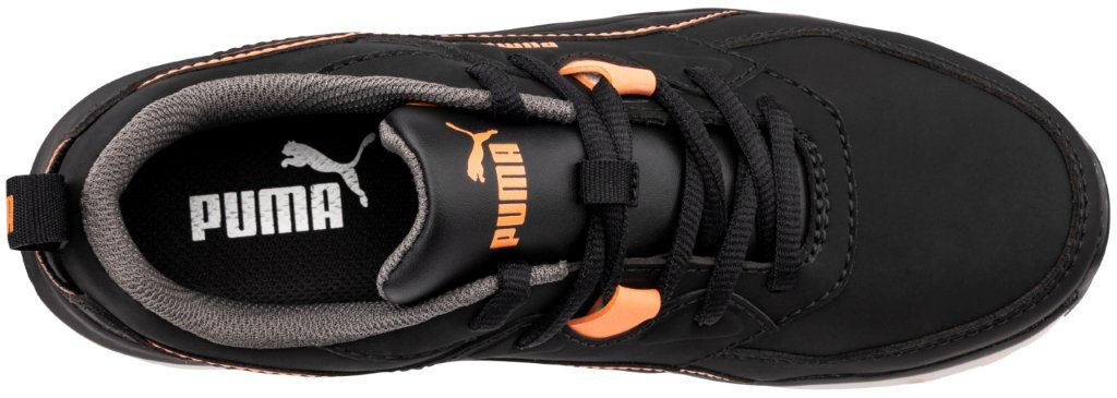 Albatros STEPPER BLK/PEACH Sicherheitshalbschuh oben.