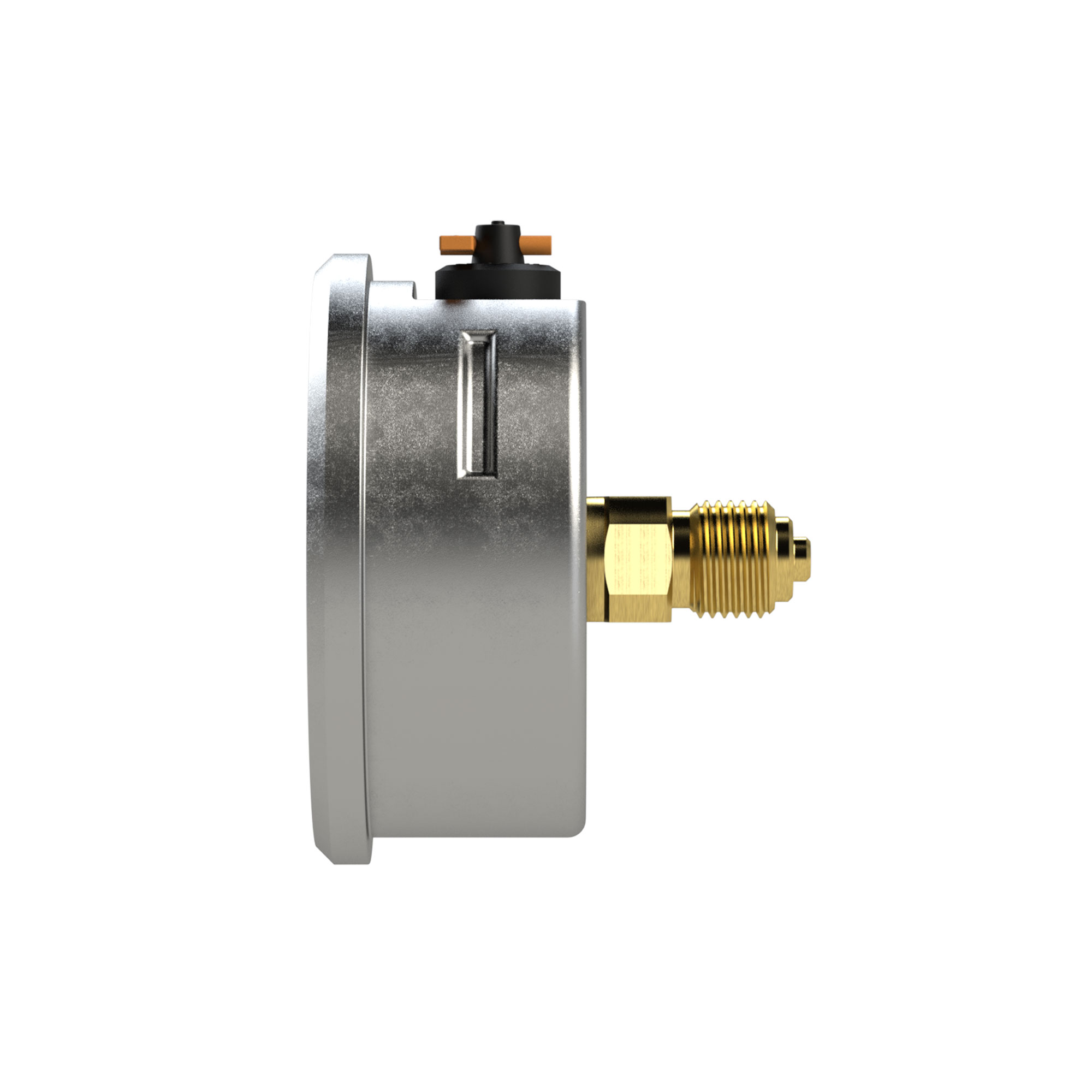 Glyzerinmano., CrNi-Stahl, G 1/4 hinten zentr., 0-400,0 bar, Ø 63 - gibt’s bei ☆ HUG Technik ✓