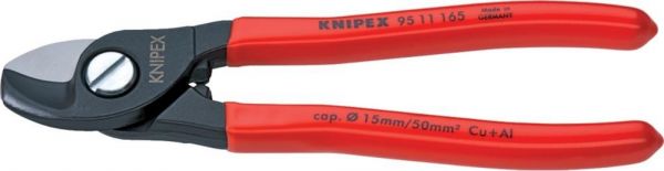 KNIPEX® Kabelschere mit Kunststoff-Griffen 165 mm - erhältlich bei ♡ HUG Technik ✓ KNIPEX® Kabelschere mit Kunststoff-Griffen 165 mm - erhältlich bei ♡ HUG Technik ✓