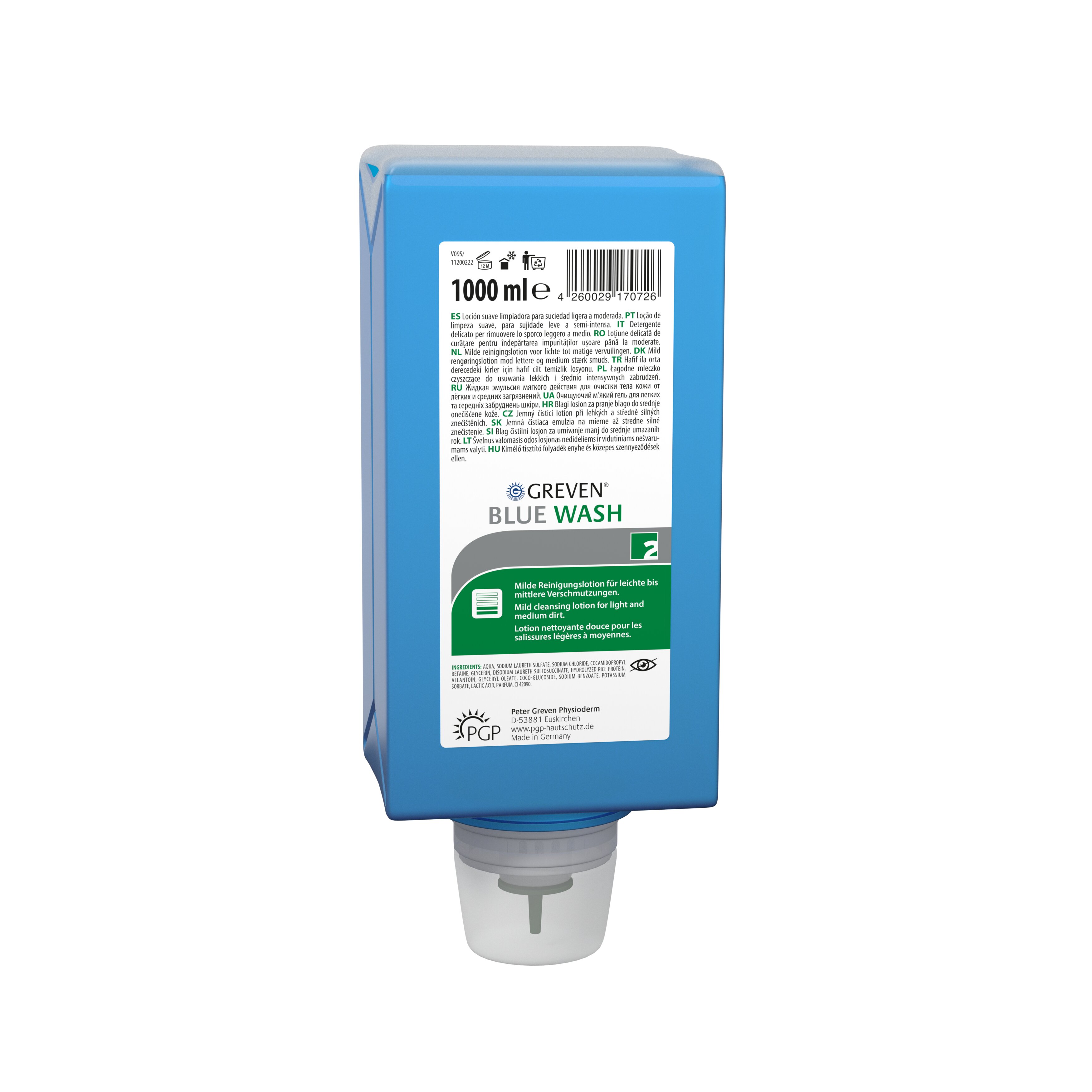 Waschlotion LORDIN® BLUE WASH - bekommst Du bei HUG Technik ♡