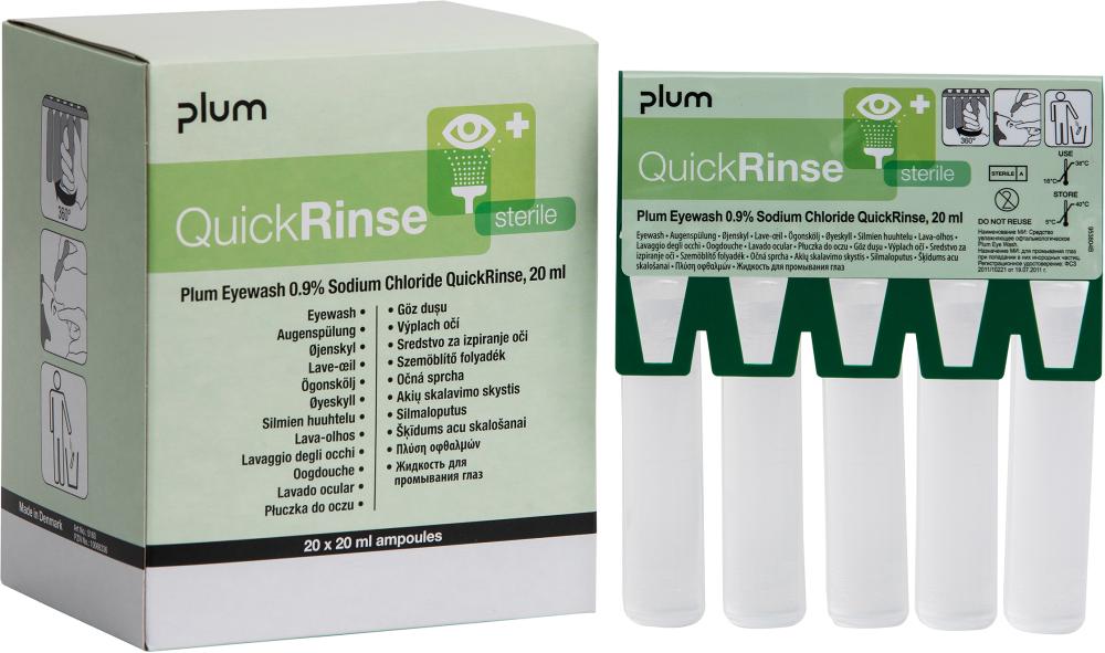 Plum Augenspülampullen »QuickRinse« 5 x 20 ml - bekommst Du bei ★ HUG Technik ✓ Plum Augenspülampullen »QuickRinse« 5 x 20 ml - bekommst Du bei ★ HUG Technik ✓