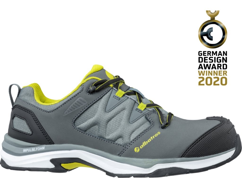 Albatros ULTRATRAIL GREY Sicherheitshalbschuh vorne 2.