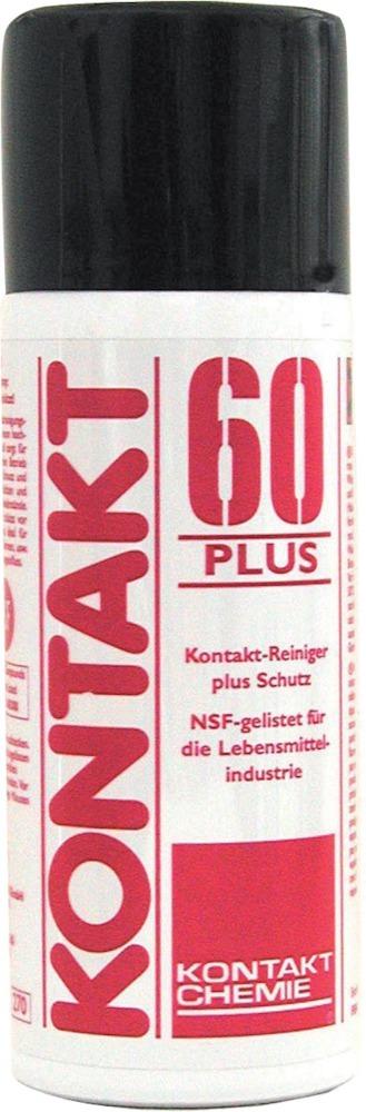 KONTAKT CHEMIE 60 PLUS Kontaktreiniger + Schutz, NSF K2, Spraydose 200 ml - kommt direkt von HUG Technik 😊